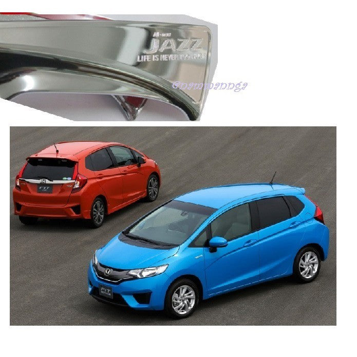 เบ้ารองมือเปิด HONDA JAZZ 2014-2019 ชุบโครเมี่ยม รถยนต์ ฮอนด้า แจ๊ส เบ้ามือจับประตู เบ้ามือเปิด ถ้วยมือเปิด เบ้ากันรอย - Image 2