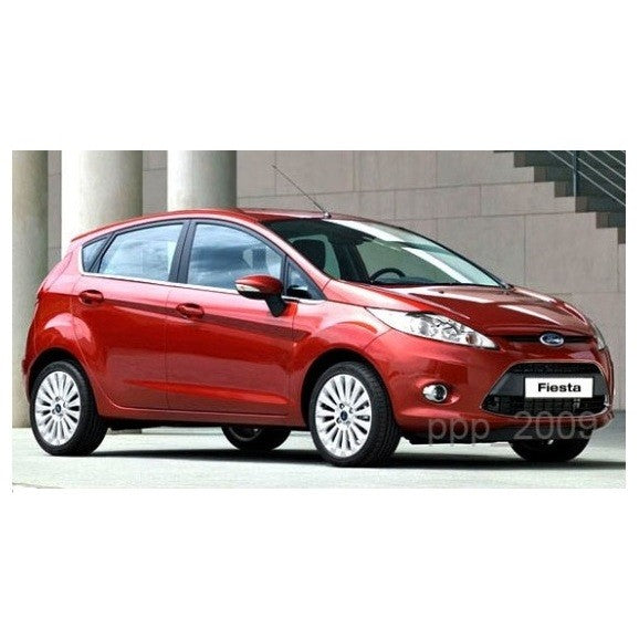 ลายเคฟล่า ครอบกระจกหลัง ฟอร์ด เฟียสต้า Ford Fiesta 5Dr Hatchback 2010 - 2017 2018 ครอบกระจก มุม ท้ายรถ กระจกประตูหลัง - Image 5