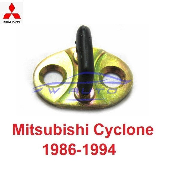 แป้นรับกลอนประตู MITSUBISHI L200 CYCLONE 1986 - 1996 แป้นรับกลอน มิตซูบิชิ ไซโคลน ตัวเกี่ยวประตู ที่รับตัวล็อค ขาเกี่ยว