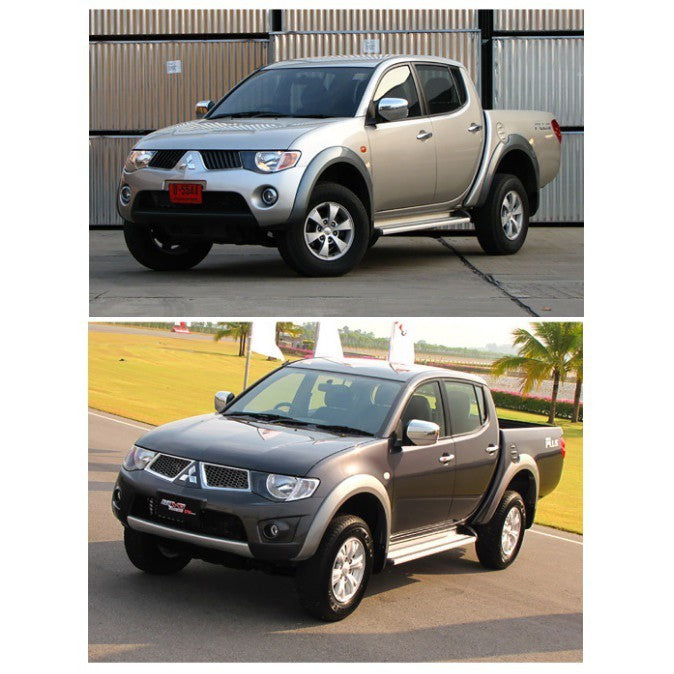 ตัวTOP บังโคลนหน้า MITSUBISHI TRITON L200 2005-2015 ยาง บังโคลน คู่หน้า มิตซูบิชิ ไทรทัน ไตรตั้น ไตรตัน ยางกันโคลน 2010 - Image 3