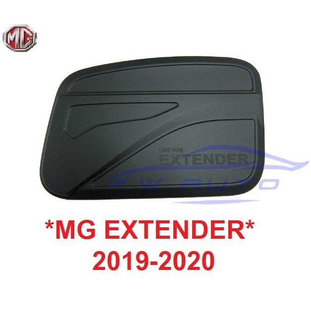 สีดำด้าน ครอบฝาถังน้ำมัน MG EXTENDER 2019 2020 เอ็มจี เอ็กเทนเดอร์ ที่ปิด เอกเทนเด้อ เติม fuel cap cover