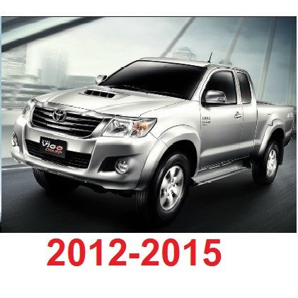 ลายเคฟล่า ครอบจมูก วีโก้ แชมป์ ฟอร์จูนเนอร์ 2012 - 2015 โตโยต้า Toyota Hilux Vigo Champ Fortuner ครอบช่องลม ครอบสคูป ฝา - Image 3