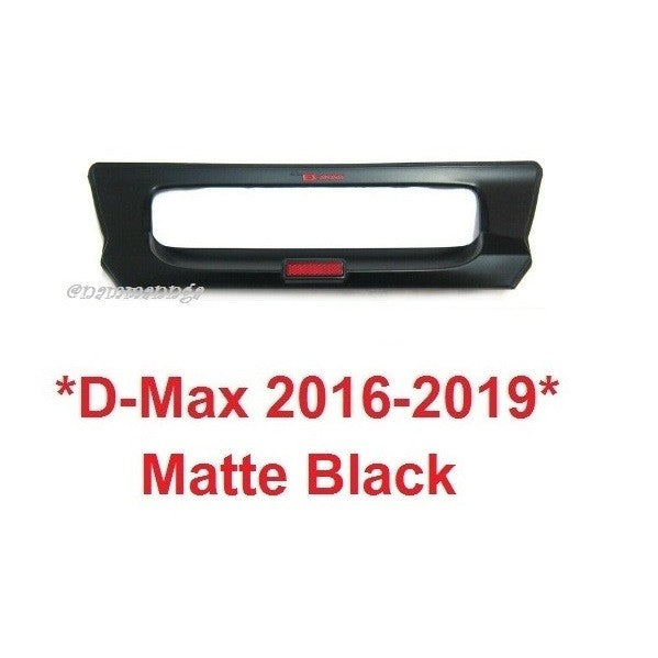 รถตามรูป เบ้ารองมือดึงท้ายรถ ISUZU DMAX D-MAX 2016 - 2019 ดำด้าน อีซูซุ ดีแม็กซ์ ออลนิว ถาดรองมือเปิดท้าย คิ้วฝากระโปรง - Image 5