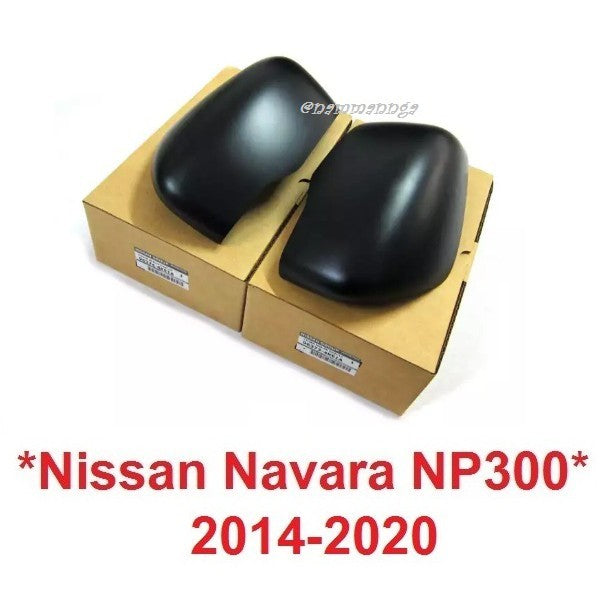 อะไหล่ แท้ศูนย์ ฝาหลังกระจกมองข้าง Nissan Navara Np300 2014 - 2020 สีดำ นิสสัน นาวาร่า เอ็นพี300 ครอบกระจก ฝาหลังกระจก