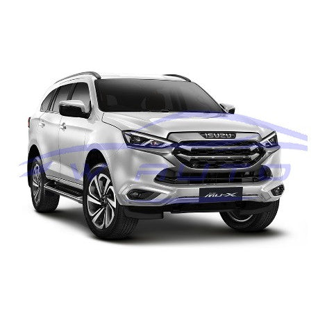 ลายเคฟล่า ชายบันได Isuzu MUX 2021 - 2025 อีซูซุ MU-X มิวเอ็กซ์ ชายบันไดประตู SUV สคัพเพลท กันรอย กันรอยประตู - Image 4