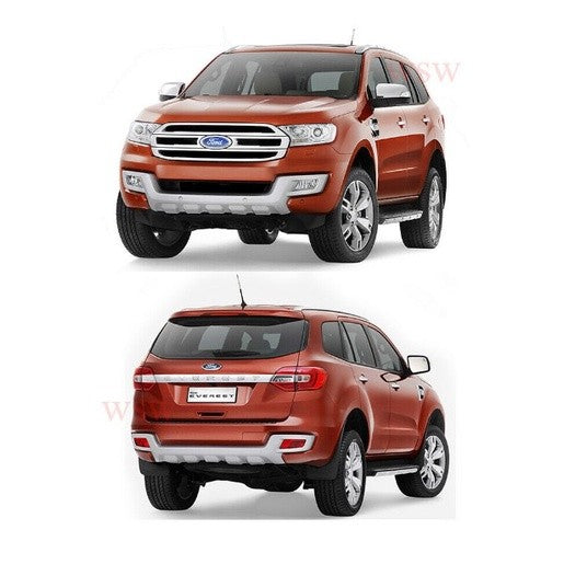 ชายบันได Ford Everest 2015 - 2021 ฟอร์ด เอเวอเรสต์ คิ้วกันรอยประตู กาบบันได ชายบันไดประตู สคัพเพลท กันรอยบันได กันรอย - Image 2