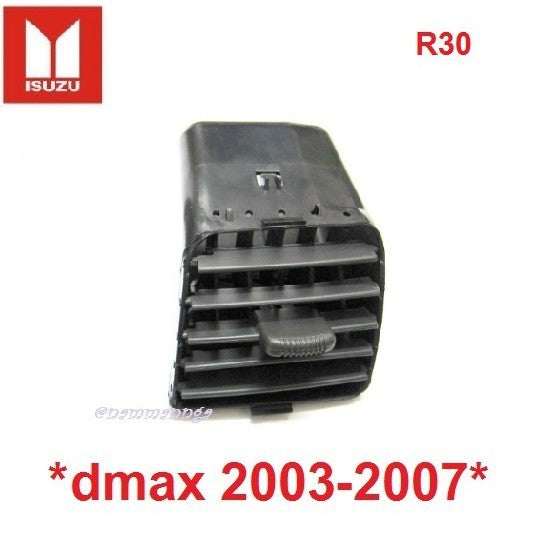 ช่องแอร์ ชิ้นกลางขวา ISUZU D-MAX dmax 2003 - 2008 ISUZU HOLDEN RODEO อีซูซุ ดีแม็กซ์ แอร์ ช่องปรับแอร์ ชุดแอร์ #R030