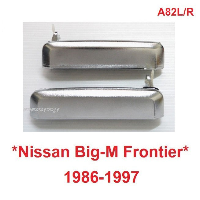 มือเปิดนอก สีชุบ NISSAN BIG-M 1986-1997 มือเปิดประตู นิสสัน บิ๊กเอ็ม D21 มือดึงนอก มือเปิดประตู มือดึงประตู ที่ดึงประตู