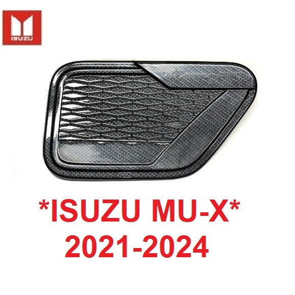 ครอบฝาถังน้ำมัน ISUZU MU-X 2021 2022 2023 2024 สีชุบโครเมี่ยม อีซูซุ มิวเอ็กซ์ ครอบฝาถัง ฝาถังน้ำมัน ถังน้ำมัน ดำเงา mux - Image 7