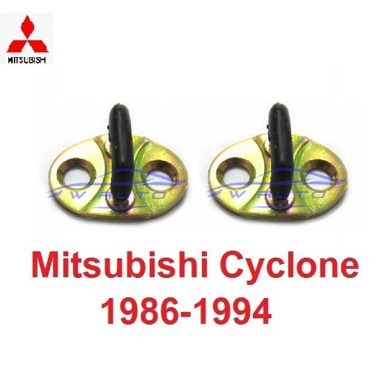 แป้นรับกลอนประตู MITSUBISHI L200 CYCLONE 1986 - 1996 แป้นรับกลอน มิตซูบิชิ ไซโคลน ตัวเกี่ยวประตู ที่รับตัวล็อค ขาเกี่ยว - Image 7