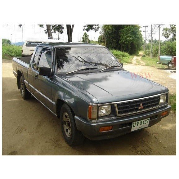 แป้นรับกลอนประตู MITSUBISHI L200 CYCLONE 1986 - 1996 แป้นรับกลอน มิตซูบิชิ ไซโคลน ตัวเกี่ยวประตู ที่รับตัวล็อค ขาเกี่ยว - Image 3