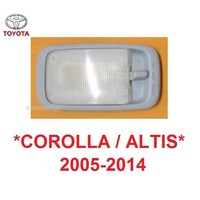 ไฟเพดานรถ TOYOTA COROLLA ALTIS 2005-2014 โตโยต้า โคโรล่า อัลติส ลิโม่ ไฟในเก๋ง ไฟเพดาน AE92 AE101 AE111 AT190 ST191 ไฟ