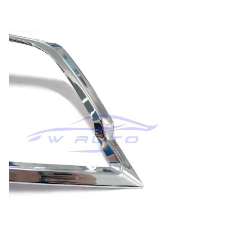 รถตู้ ครอบไฟหน้า โตโยต้า คอมมิวเตอร์ TOYOTA HIACE COMMUTER 2019 2020 - 2024 ฝาครอบไฟหน้า ครอบ ไฟหน้า ชุบโครเมี่ยม 2021 - Image 3