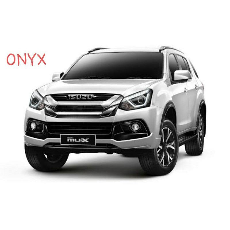 4ประตู ชายบันไดประตู Isuzu MUX 2012 - 2019 สคัพเพลท อีซูซุ มิวเอ็กซ์ คิ้วกันรอยขอบประตู กาบบันได ชายบันได กันรอย MU-X - Image 3