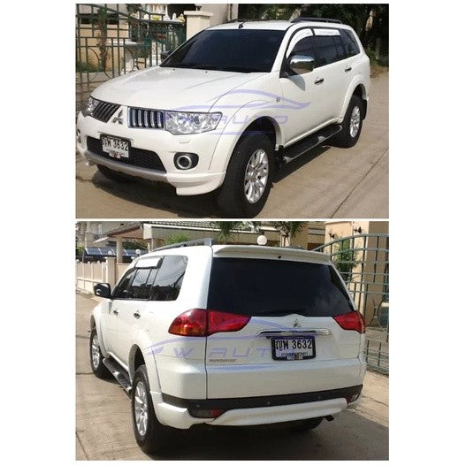 ครอบไฟท้าย Mitsubishi Pajero Sport 2008 - 2014 ชุบโครเมี่ยม มิตซูบิชิ ไทรทัน ฝาครอบ ครอบ ไฟท้าย - Image 2