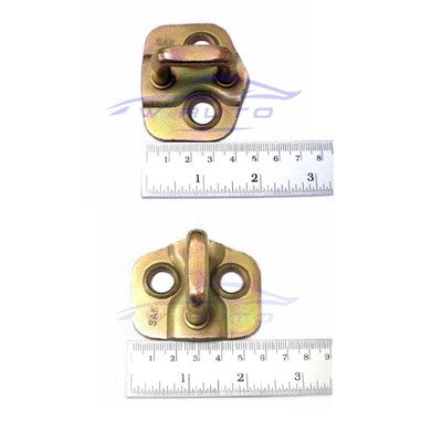 ที่รับตัวล็อค กลอนประตู NISSAN Frontier 1998 - 2004 นิสสัน ฟรอนเทียร์ แป้นรับกลอนประตู ตัวเกี่ยว ประตู D22 แป้นประตู - Image 3