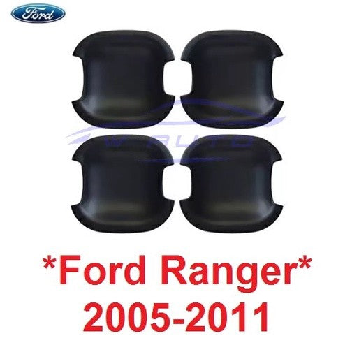สีดำด้าน สั่ง3วัน เบ้ารองมือเปิด Ford Ranger 2005 - 2011 Mazda bt50 ฟอร์ด เรนเจอร์ ถาดรองมือเปิดประตู เบ้ามือจับประตู