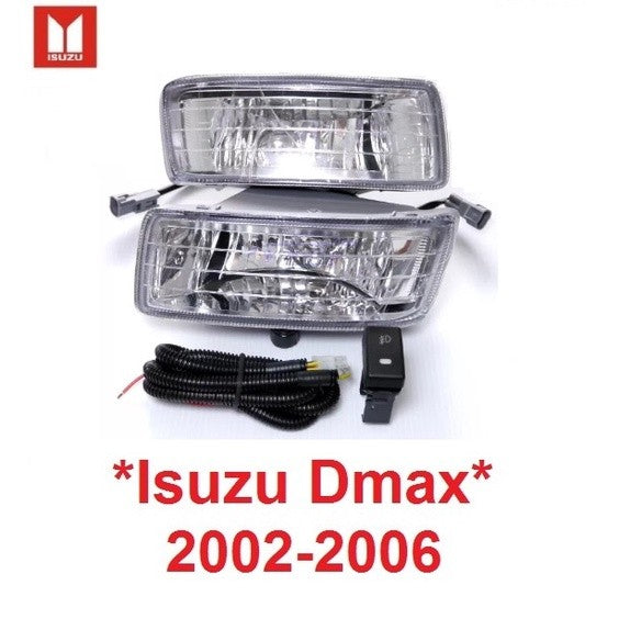 ไฟสปอร์ตไลท์ อีซูซุ ดีแม็ก ดีแม็ค 2003 - 2006 Isuzu D-max DMAX SPOTLIGHT สปอตไลท์ ไฟ Mu-7 05-06 ไฟตัดหมอก