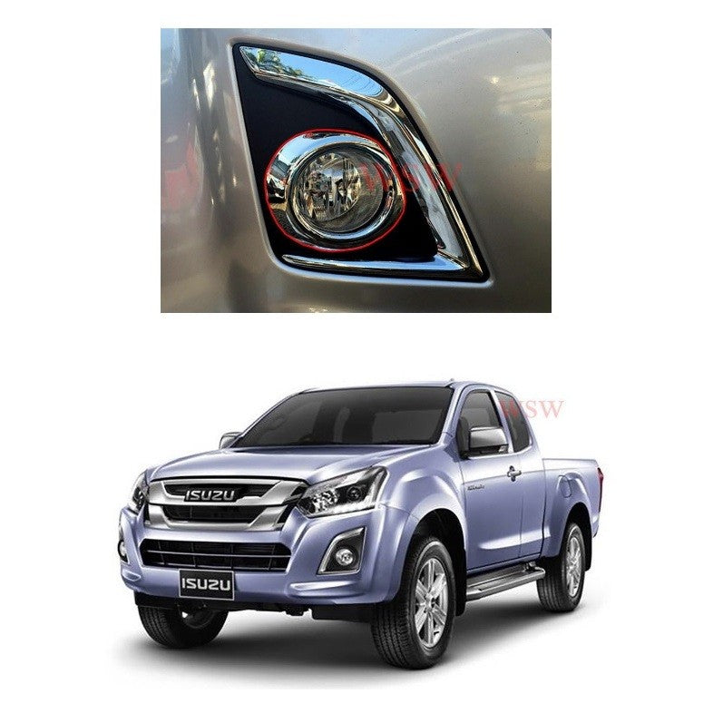ตัวสูง ครอบไฟตัดหมอก Isuzu Dmax D-max 2016 - 2019 4WD 4x4 ดีแม็ค ครอบสปอตไลท์ ไฟสปอตไลต์ ครอบไฟ สปอร์ตไลท์ ดีแมค 2017 18 - Image 4