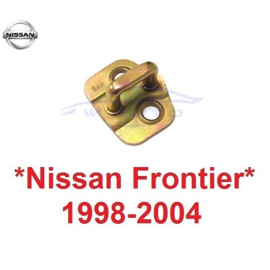 ที่รับตัวล็อค กลอนประตู NISSAN Frontier 1998 - 2004 นิสสัน ฟรอนเทียร์ แป้นรับกลอนประตู ตัวเกี่ยว ประตู D22 แป้นประตู - Image 6