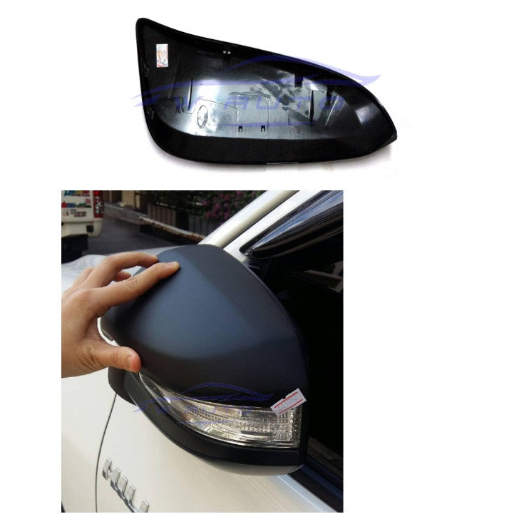 ซ้าย ชิ้นบน สีดำด้าน Toyota Revo 2015 - 2022 ฝาหลัง กระจก มองข้าง ฝาครอบ โตโยต้า รีโว่ อะไหล่ - Image 4