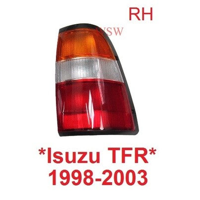 3สี ไฟท้าย ISUZU TFR TF HOLDEN RODEO 1997 - 2002 2003 เสื้อไฟท้าย อีซูซุ มังกรทอง ไฟหลัง อะไหล่ ไฟ ไม่รวมขั้วและหลอดไฟ - Image 7