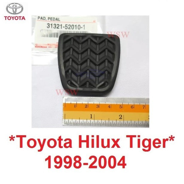 ศูนย์แท้ ยางเหยียบเบรค ยางเหยียบ คลัช โตโยต้า ไทเกอร์ ดีโฟว์ดี 1998 - 2004 แป้นยาง TOYOTA TIGER D4D ยางกันลื่น แป้นยาง