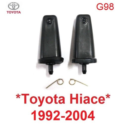 ปุ่มฉีดน้ำฝน รถตู้เก่า โตโยต้า ไฮเอช 1992 - 2004 ที่ฉีดน้ำกระจก Toyota Hiace LH112 หัวฉีดน้ำกระจกหน้า หัวฉีดน้ำฝน ที่ฉีด - Image 6