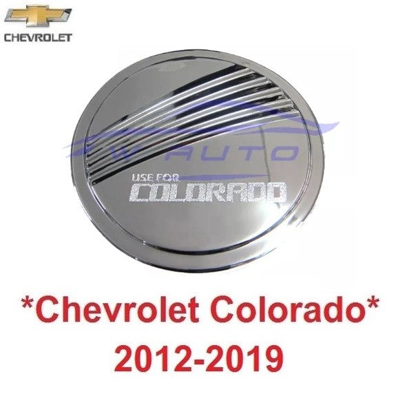 ครอบฝาถังน้ำมัน เชฟโรเลต โคโลราโด 2012 - 2019 ฝาถังน้ำมัน Chevrolet Colorado ครอบฝาถัง ถังน้ำมัน สีชุบโครเมี่ยม