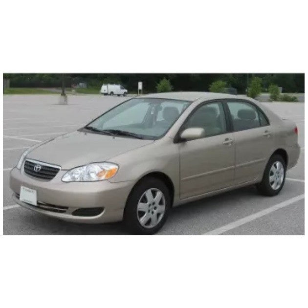 แท้ศูนย์ ยางร่องกระจกToyota Corolla Altis โตโยต้า อัลติส 2000 2001 2002 2003 - 2007 กระจก ยางสักหลาด กันน้ำ กันลม - Image 4