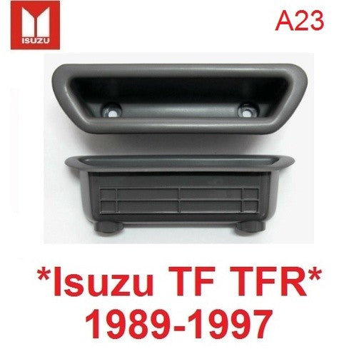 หลุมดึงประตู สีเทา ISUZU TF TFR 1989 - 1996 มือเปิดประตูด้านใน อีซูซุ ทีเอฟอาร์ มือจับประตูด้านใน RODEO มือเปิดประตู