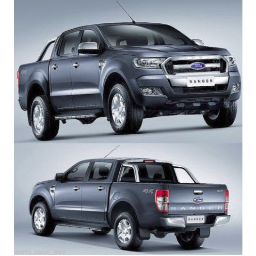 แท้ 2WD คู่หน้า ยางบังโคลน FORD RANGER 2015 - 2020 ยางกันโคลน ฟอร์ด เรนเจอร์ 4X2 บังโคลน กันโคลน ตัวเตี้ย 2019 2018 - Image 3
