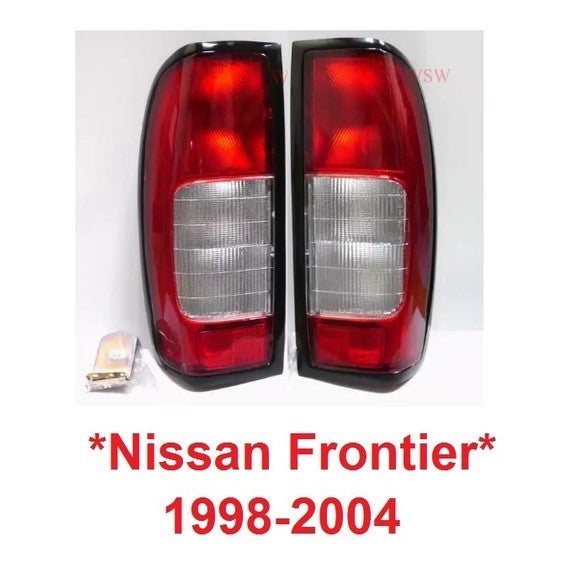 ไฟท้าย ฝาแดง NISSAN FRONTIER D22 1998 -2004 เสื้อไฟท้าย นิสสัน ฟรอนเทียร์ นาวาร่า ดี22 ไฟท้ายรถ ไฟรถยนต์ ไฟหลัง