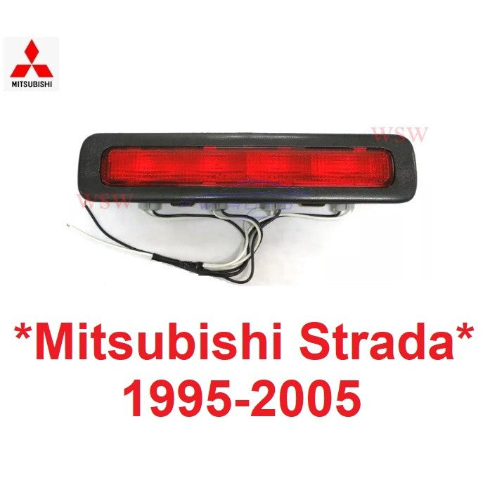 ไฟเบรคท้ายรถ Mitsubishi Strada Grandis 1995 1996 - 2005 ไฟเบรก มิตซูบิชิ สตราด้า แกรนดิสไฟเบรคที่สาม ไฟเบรคหลัง ไฟเบรก