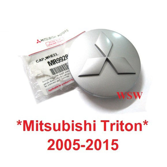 แท้ศูนย์ ฝาครอบล้อ Mitsubishi L200 Triton 2005 - 2014 มิตซูบิชิ ไทรทัน ไตรตั้น ฝาล้อ ดุมล้อ ที่ครอบล้อ Wheel Cap 6.5 cm