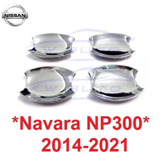ถาดรองมือเปิดประตู เบ้ารองมือเปิด Nissan Navara NP300 2014 - 2021 นิสสัน นาวาร่า ถ้วยมือเปิด เบ้ามือจับประตู ถ้วยมือเปิด - Image 7