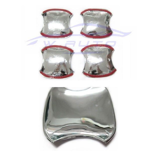 ถาดรองมือเปิด สีชุบ Ford Ranger Everest 2012 - 2021 ถ้วยมือเปิด ฟอร์ด เรนเจอร์ เอเวอร์เรส เบ้ากันรอย ถ้วยรองมือเปิด - Image 3