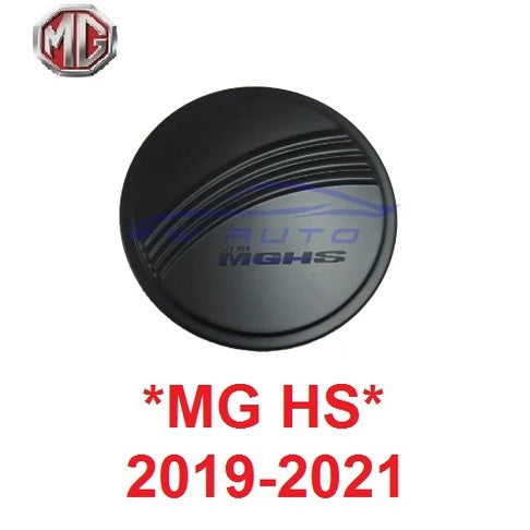 ครอบฝาถังน้ำมัน MG HS 2019 - 2021 กันรอยฝาถังน้ำมัน เอ็มจี เอชเอส สีดำด้าน ฝาถังน้ำมัน