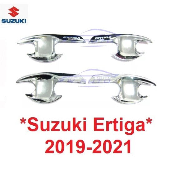 ถาดรองมือเปิด ประตู Suzuki Ertiga 2019 - 2021 เบ้ามือจับประตู ซูซูกิ เออติก้า เอติก้า เบ้ารองมือเปิด เบ้ากันรอย เบ้า