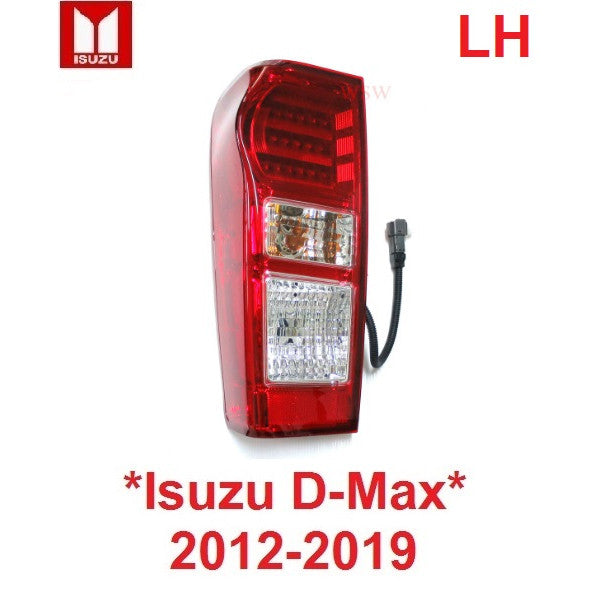 ไฟท้าย LED พร้อมขั้ว ไม่มีหลอดไฟ อีซูซุ ดีแม็กซ์ ดีแมค 2012 - 2019 ฝาแดง ไฟแอลอีดี ISUZU D-MAX Dmax ออลนิว 2015 2016 - Image 6