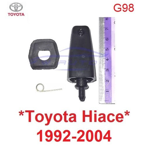 ปุ่มฉีดน้ำฝน รถตู้เก่า โตโยต้า ไฮเอช 1992 - 2004 ที่ฉีดน้ำกระจก Toyota Hiace LH112 หัวฉีดน้ำกระจกหน้า หัวฉีดน้ำฝน ที่ฉีด - Image 5