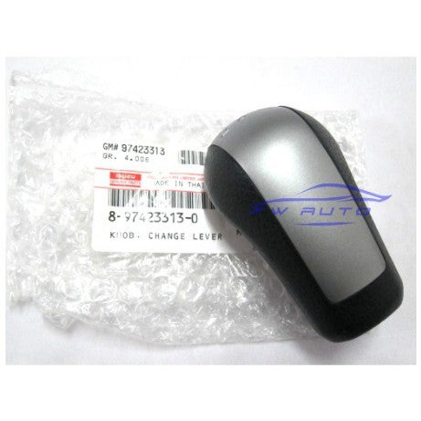 แท้ หัวเกียร์กระปุก Isuzu Dmax D-max 2012 - 2015 อีซูซุ ดีแม็กซ์ สีเทาดำ ห้างแท้ 5 ระดับ หัวเกียร์ หัวปรับเกียร์ - Image 2