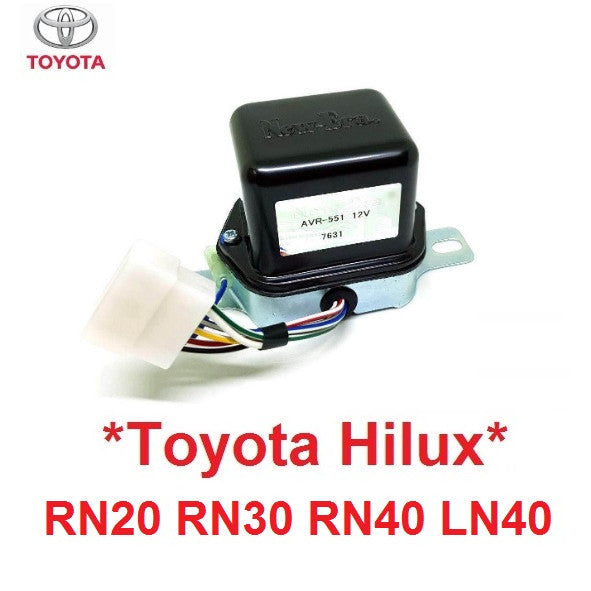 ไฟ 12V คัทเอาท์ ไดชาร์จ New-Era รุ่น AVR-551 โตโยต้า ไฮลักซ์ Toyota LN RN YN 10 20 30 40 RN20 RN30 RN40 LN40 AVR-551
