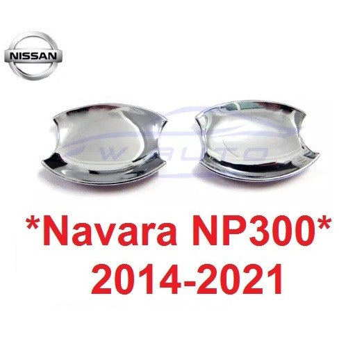 ถาดรองมือเปิดประตู เบ้ารองมือเปิด Nissan Navara NP300 2014 - 2021 นิสสัน นาวาร่า ถ้วยมือเปิด เบ้ามือจับประตู ถ้วยมือเปิด - Image 6