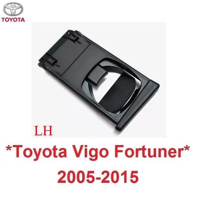 ที่วางแก้วน้ำ สีดำ โตโยต้า วีโก้ แชมป์ ฟอร์จูนเนอร์ 2005 - 2014 รางแก้ว Toyota Vigo Champ Fortuner ถาดรองแก้ว แก้วน้ำ