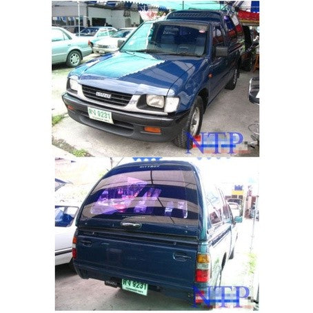 หลุมดึงประตู สีเทา ISUZU TF TFR 1997 - 2001 มือเปิดประตูด้านใน อีซูซุ ทีเอฟอาร์ มือจับประตูด้านใน มือเปิดประตู NPR120 - Image 2