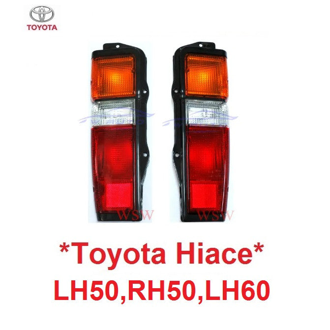 เสื้อ ไฟท้าย โตโยต้า ไฮเอช LH50 RH50 LH60 TOYOTA HIACE รถตู้ ข้างซ้าย ขวา ดวงไฟ