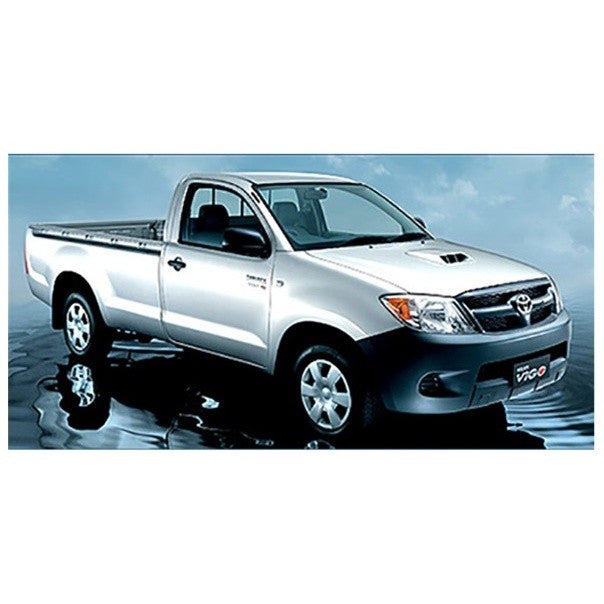 รุ่น2ประตู ลายไม้ ครอบคอนโซล TOYOTA HILUX VIGO 2005 - 2011 โตโยต้า วีโก้ เก่า คอนโซล ชุดแต่งลายไม้ - Image 4