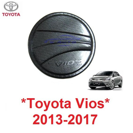 ลายเคฟล่า ครอบฝาถังน้ำมัน โตโยต้า วีออส 2013 - 2017 ครอบ ฝาถังน้ำมัน Toyota vios 2014 2015 2016