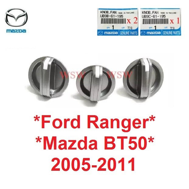 แท้ศูนย์ ปุ่มแอร์ FORD RANGER MAZDA BT50 2005-2011 หลังแดง ฟอร์ด เรนเจอร์ มาสด้า บีที50 2008 แอร์ ลูกบิดแอร์ สวิทช์แอร์